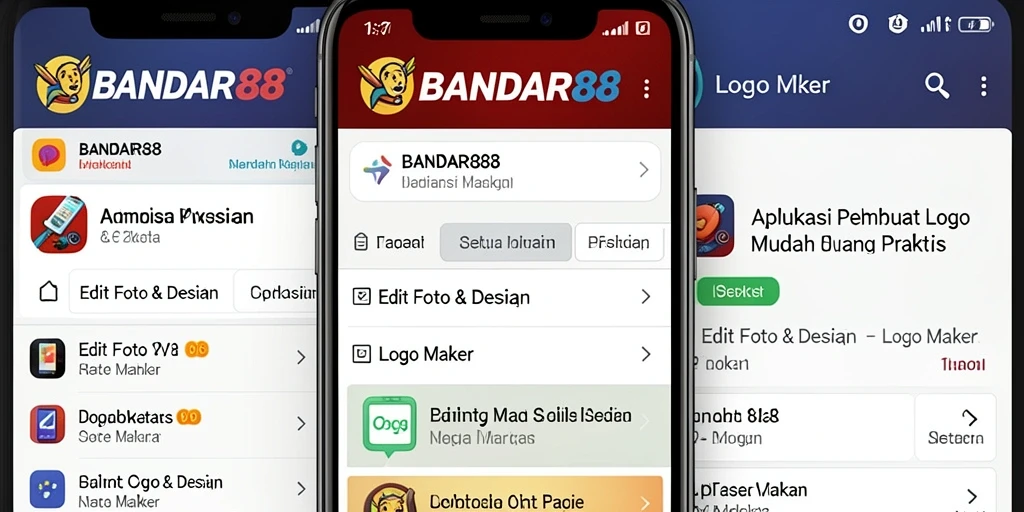 Tampilan antarmuka BANDAR88 saat mendesain logo yang menarik.