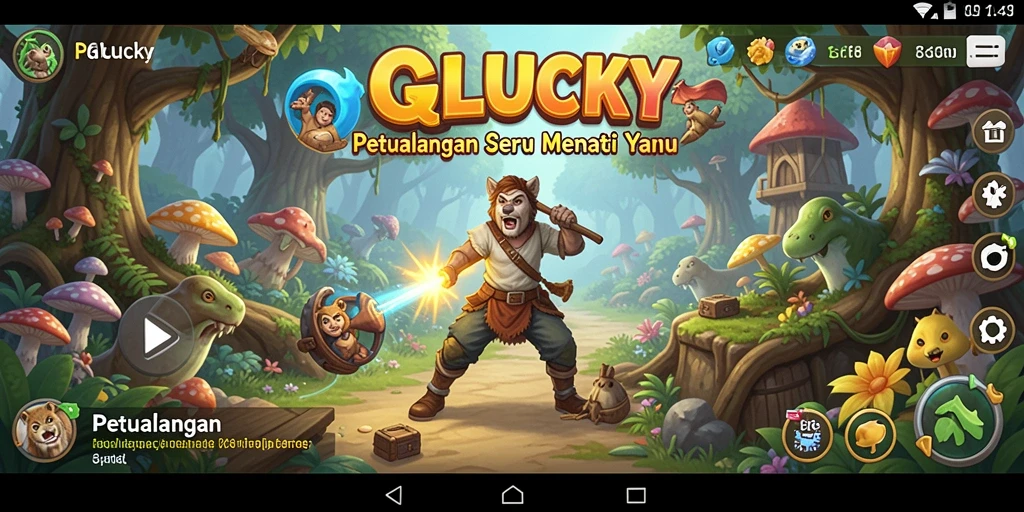Antarmuka permainan QGLUCKY yang menawan dan menarik untuk dijelajahi.
